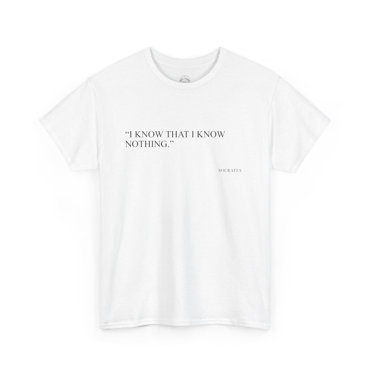 Socrates - "I Know That I Know Nothing"